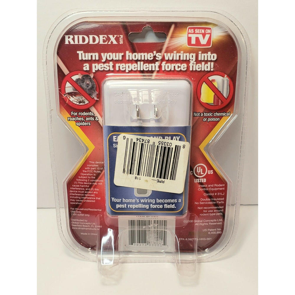 Riddex Pest Repelling Aid with Built-in Night Light