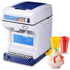 Costway Electric Ice Shaver Machine Tabletop Shaved Ice Crusher Ice Snow Cone Maker