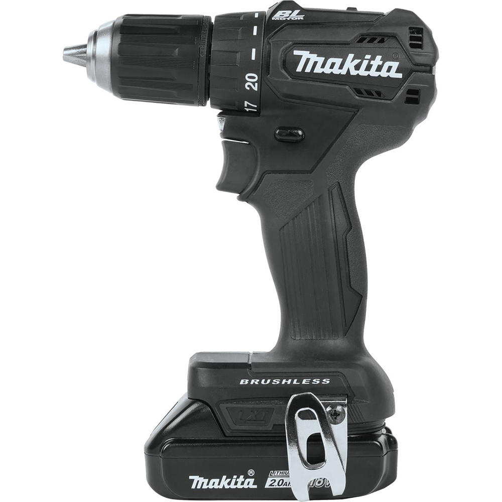 Makita XFD11R1B 18V LXT Lithium-Ion Brushless Sub-Compact 1/2 in. Cordless Drill Driver Kit (2 Ah)