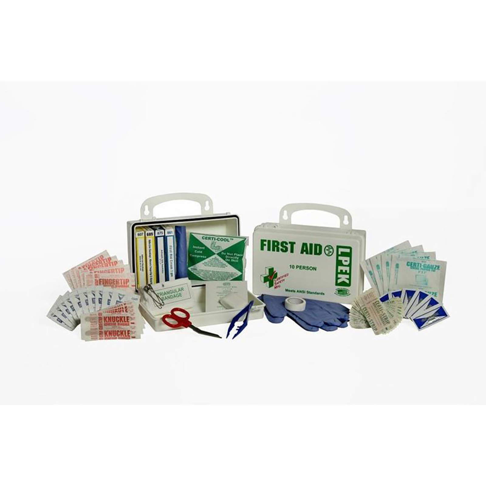 Genuine First Aid 101pc. NON - ANSI First Aid Kit for 10 Persons