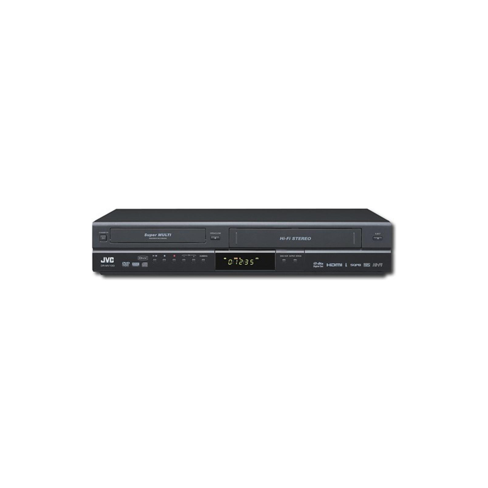 JVC Kenwood DRMV100B DVD Recorder VCR Combo