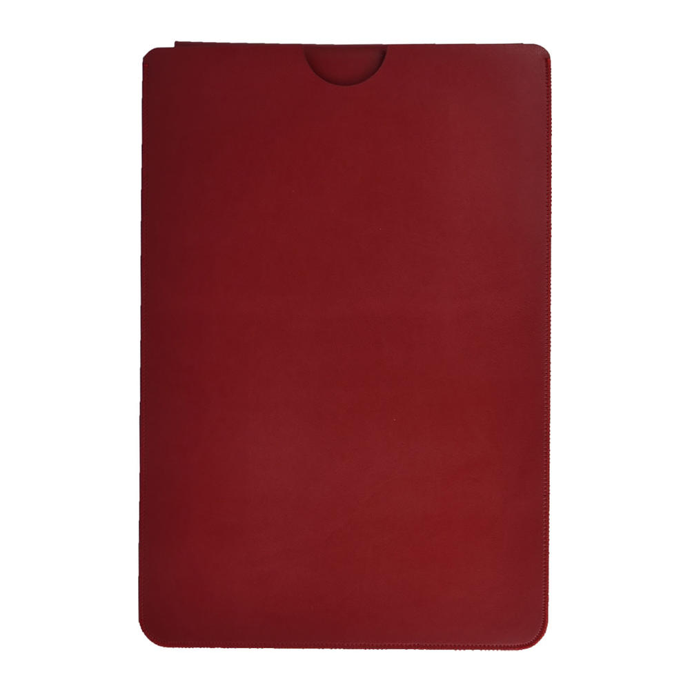 Unique Bargains Leather Case Cover for 13" MacBook Air - Carmine