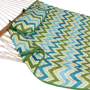 quilted hammock pad and pillow set