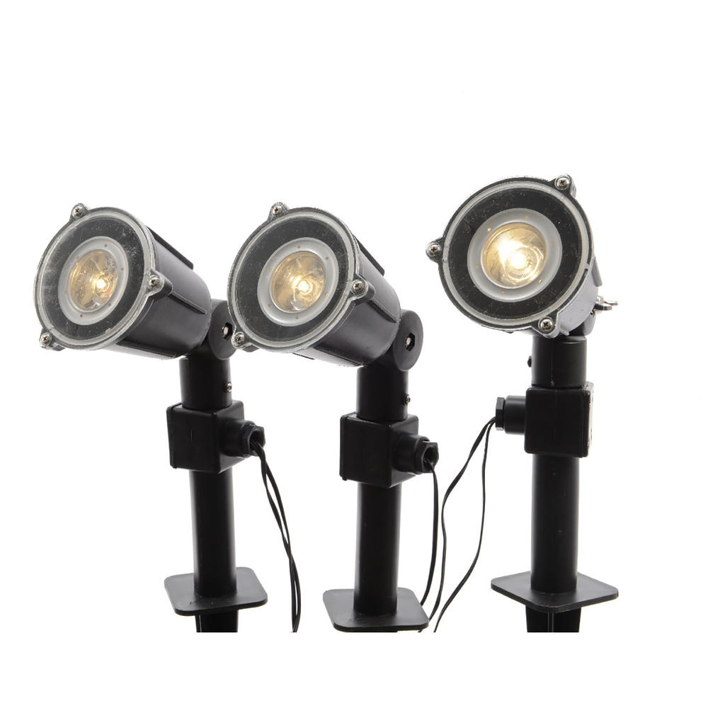 Kaemingk 3pc. LED Garden Spotlights – Warm White