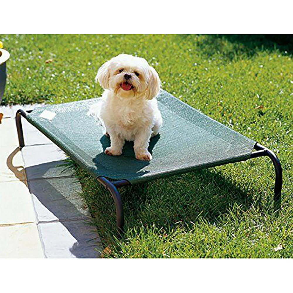 Coolaroo Elevated Pet Bed Replacement Cover - Brunswick Green