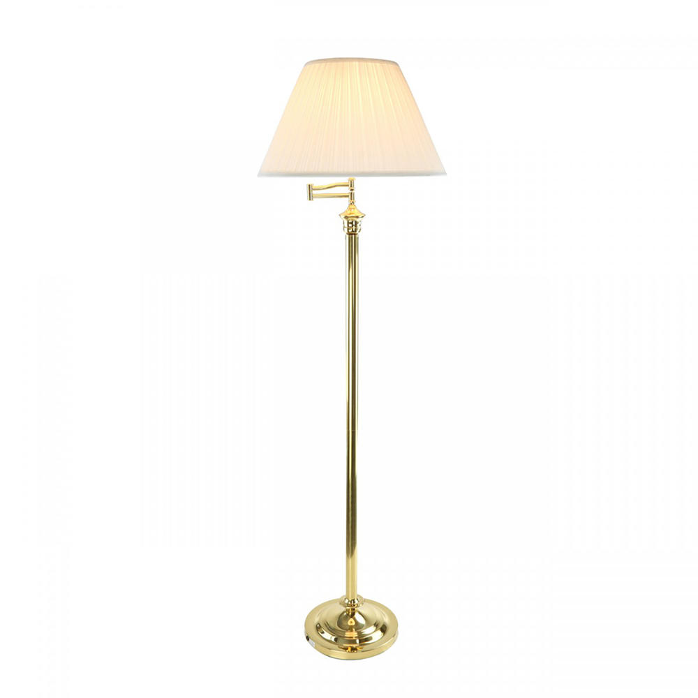 Renovators Supply 4pc. Traditional Floor Lamp Set - Bright Brass