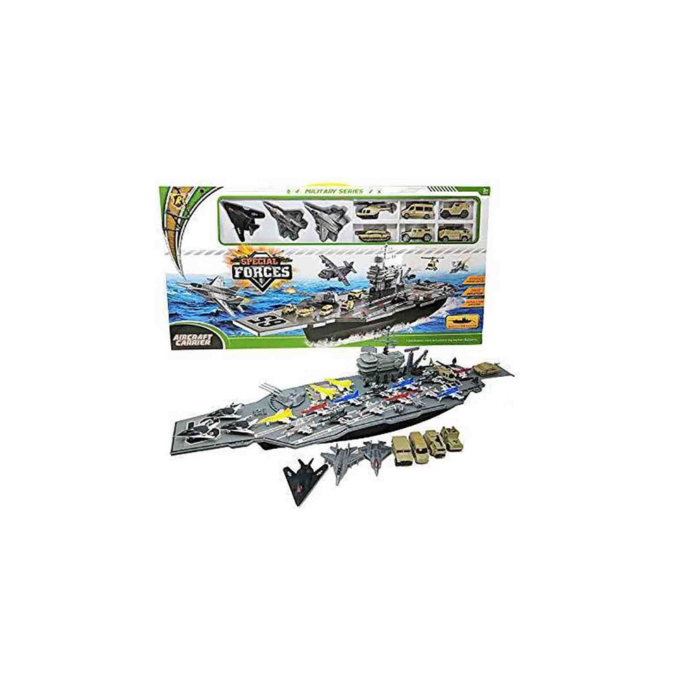 Toy Essentials 30" Aircraft Carrier with Soldiers