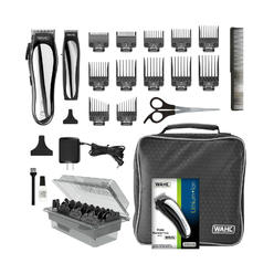 WAHL Lithium Pro Cordless Haircut & Touch Up Kit With Case, 23 Pieces