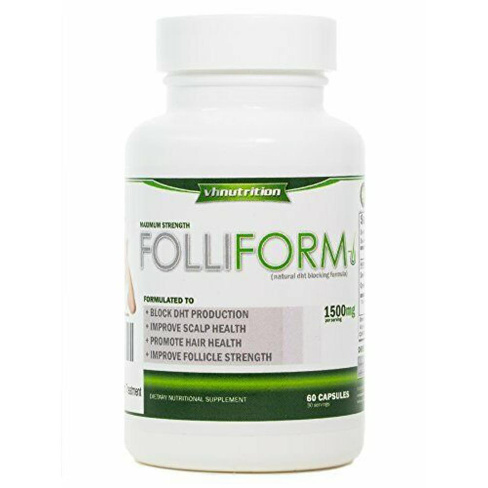 VH Nutrition Folliform DHT Blocker Unisex Hair Loss Supplement