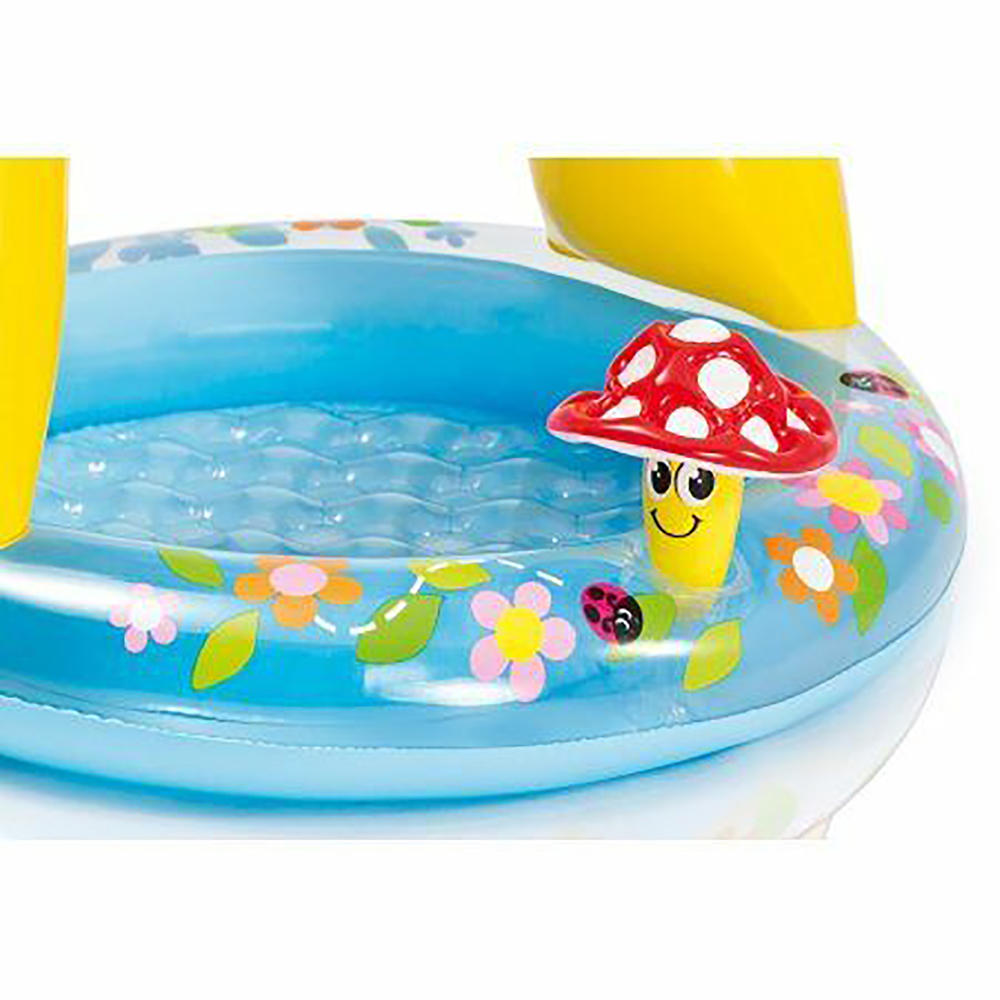 Intex 40" Inflatable Baby Pool with Mushroom Sunshade