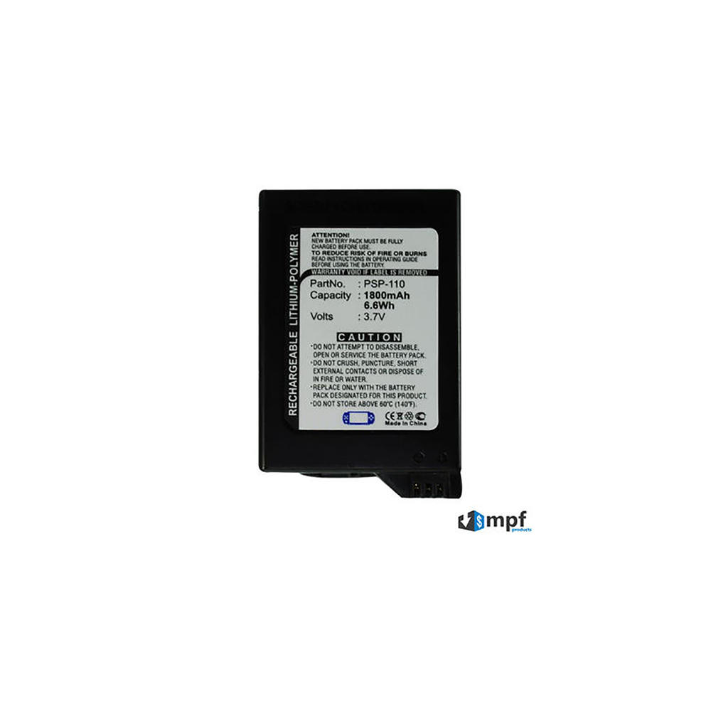 MPF Products PSP-110 1800mAh Battery for Sony PlayStation