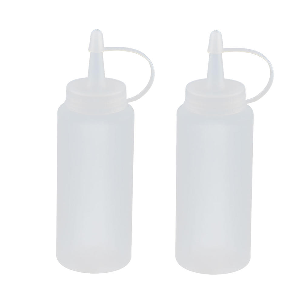 Unique Bargains 2pc. Liquid Squeeze Bottles
