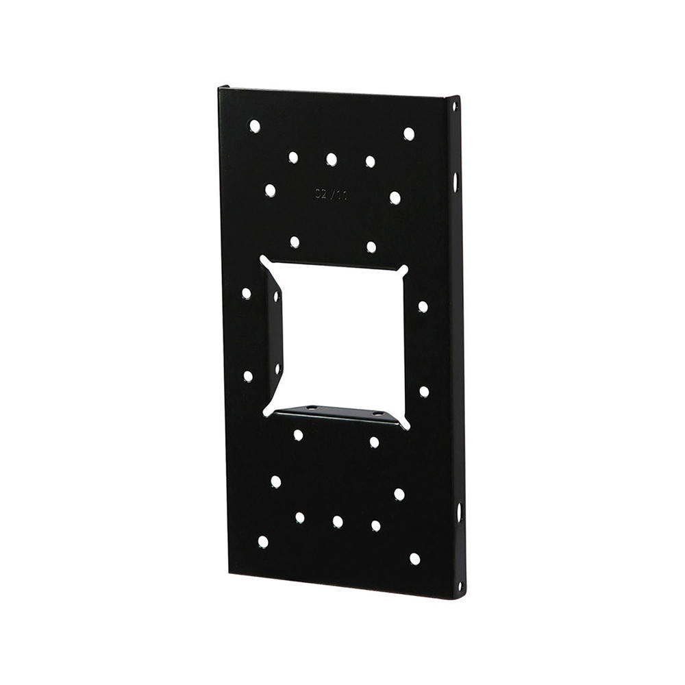 Gibraltar Universal Mailbox Mounting Bracket Black