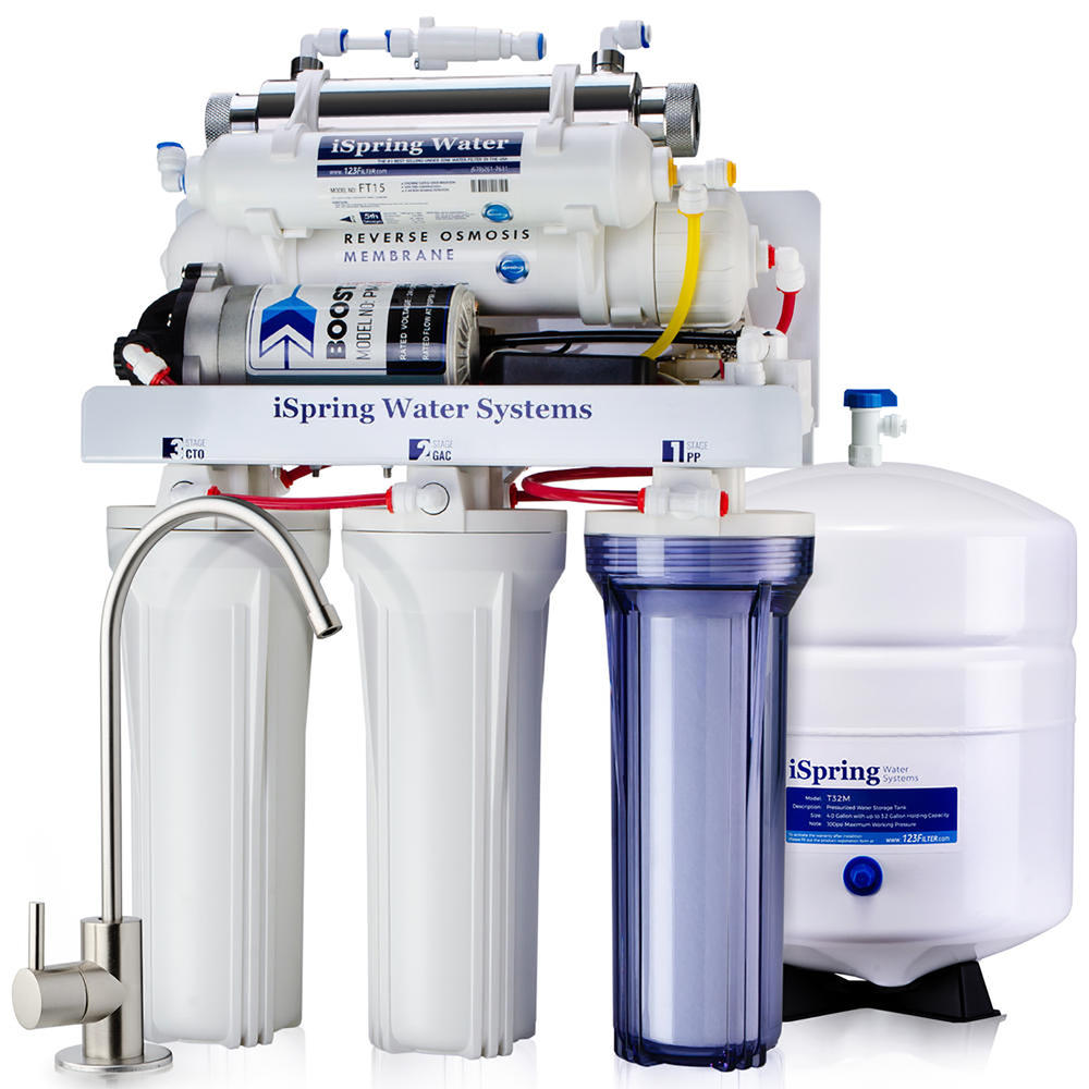 iSpring RCC1UP 6-Stage RO Water Filtration System