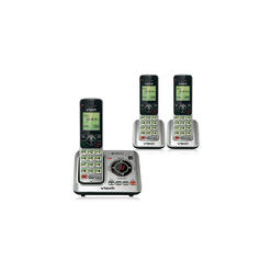 VTech Cs6629-3 Cordless Digital Answering System, Base And 2 Additional Handsets