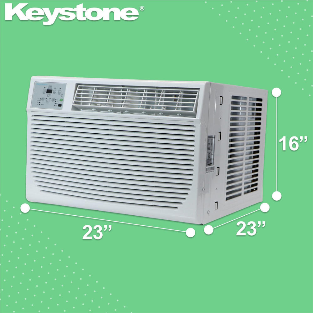 Keystone KSTHW08A 8000BTU Heat and Cool Window Air Conditioner