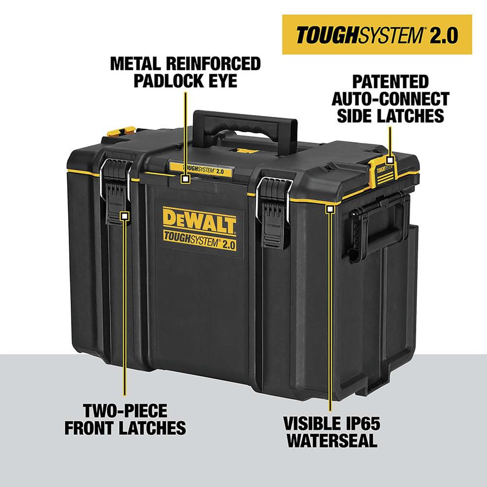 DeWalt DWST08400 ToughSystem 2.0 Extra Large Toolbox