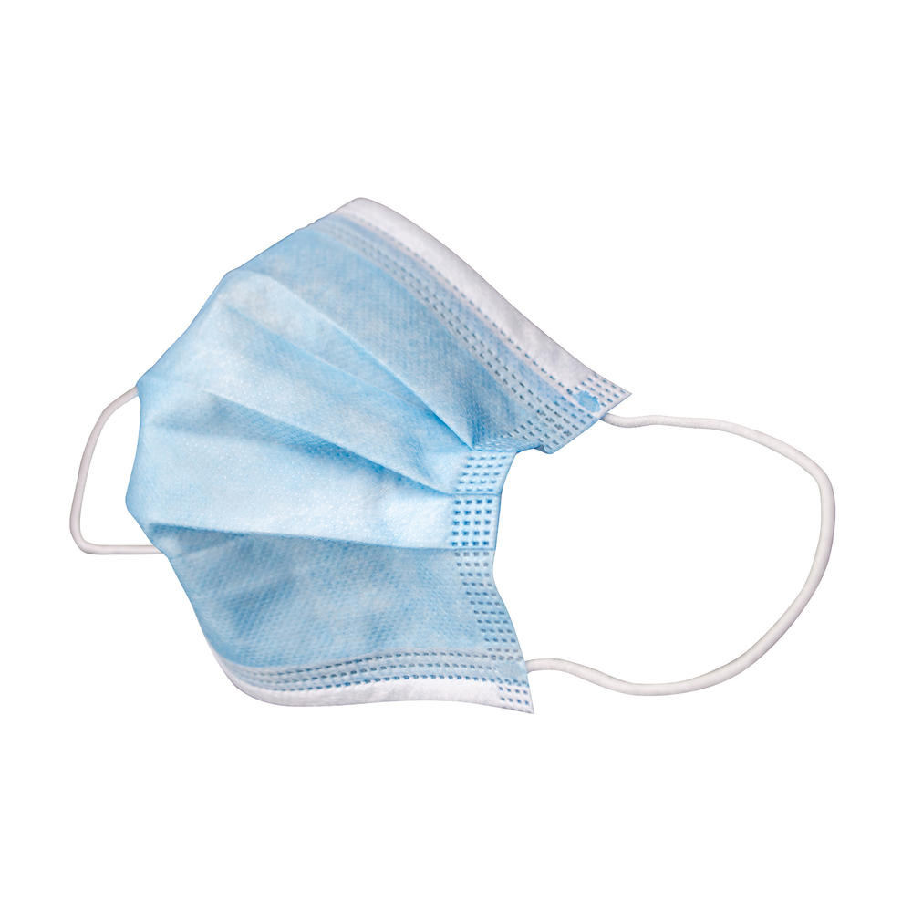 SUPPLYAID 50pc. Disposable Face Masks - Blue