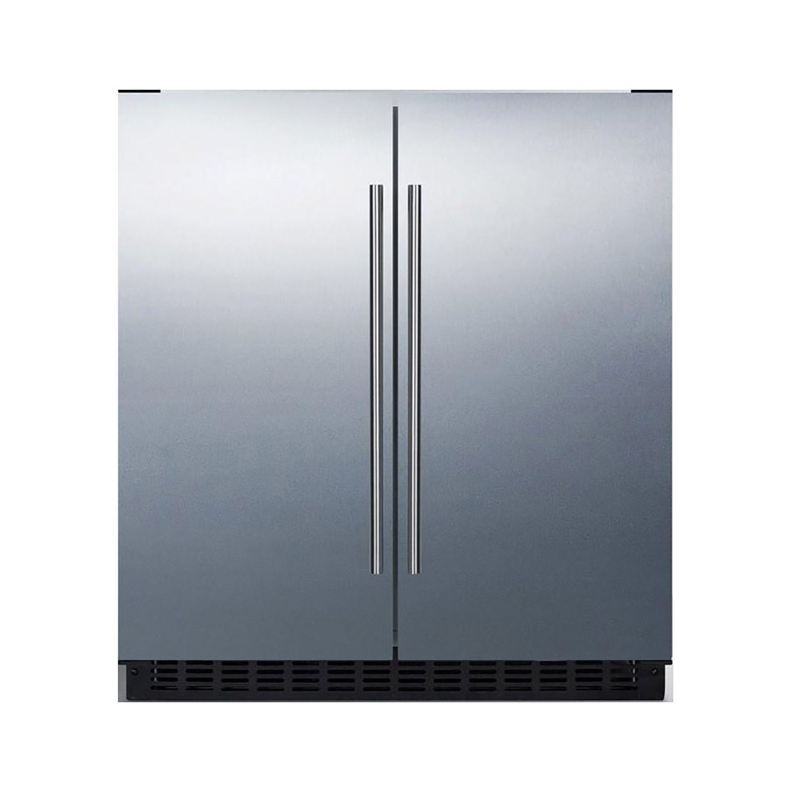 Summit FFRF3075WSS 30" SidebySide Compact Refrigerator Freezer