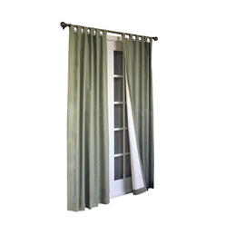 Thermalogic&trade; Commonwealth Home Fashions 70292-153-714-160 Thermalogic Insulated Solid Color Tab Top Curtain Pairs 160 x 84 in., Sage