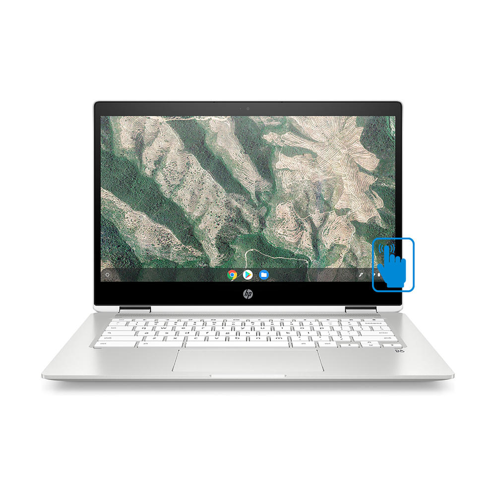 HP  Chromebook x360 14b-ca Laptop (Intel Celeron N4000, 4GB RAM, 32GB eMMC, Intel UHD 600, Chrome OS)