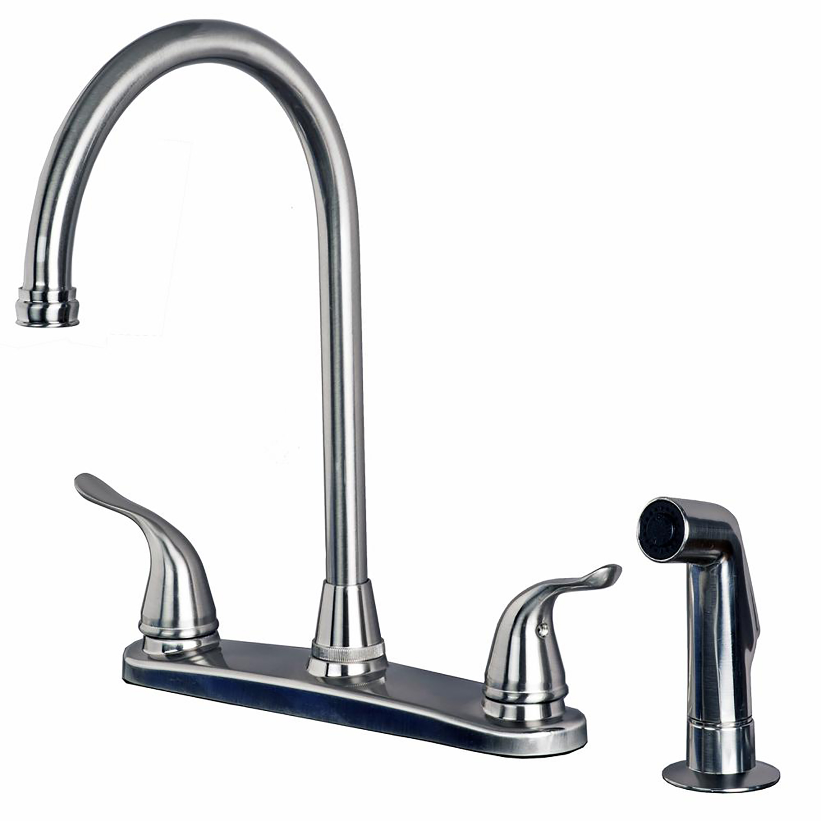 Builders Shoppe 2 Handle High Arc Kitchen Faucet - Sears ...