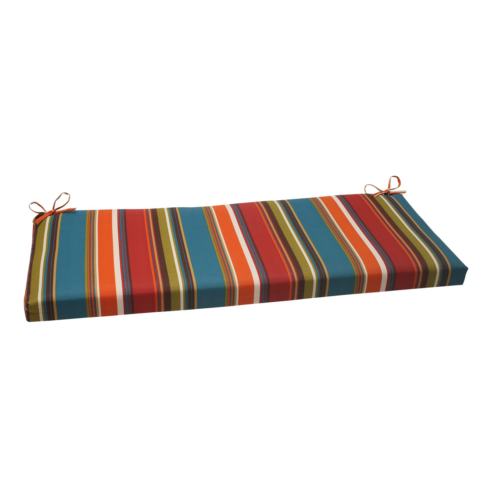 CC Outdoor Living 45" Striped Patio Bench Cushion - Multi-Color