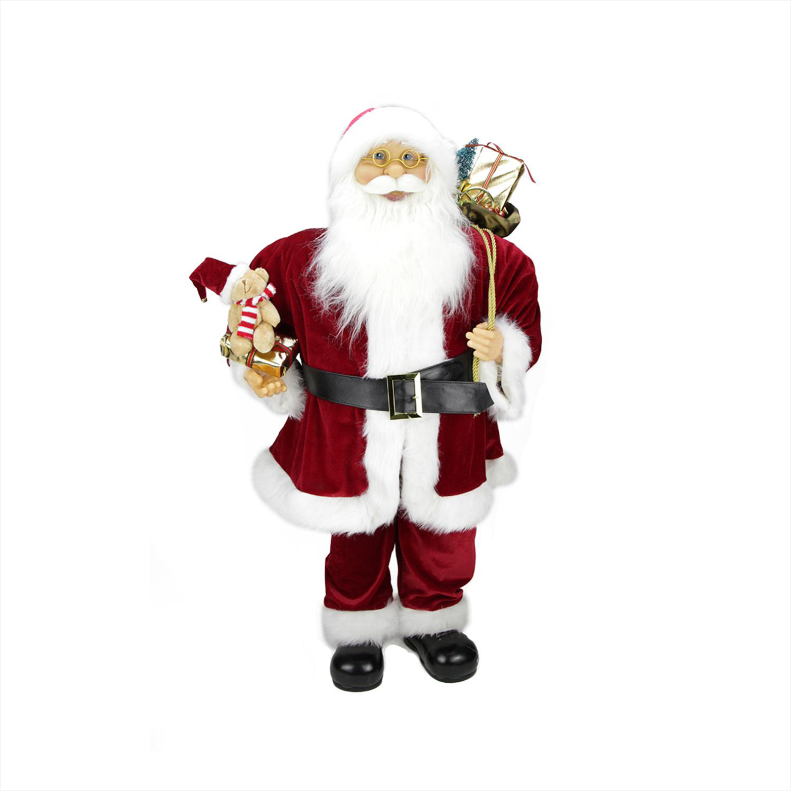 Northlight 36" Standing Santa Claus Xmas Figure - Red/White
