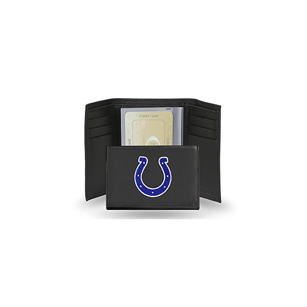 Rico Indianapolis Colts Trifold Leather Wallet