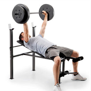 Sears weight bench set hot sale