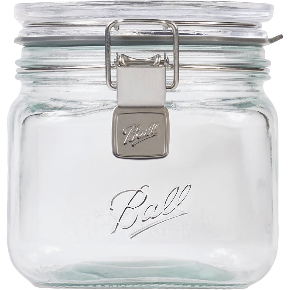 Ball Latch Storage Jar – Clear