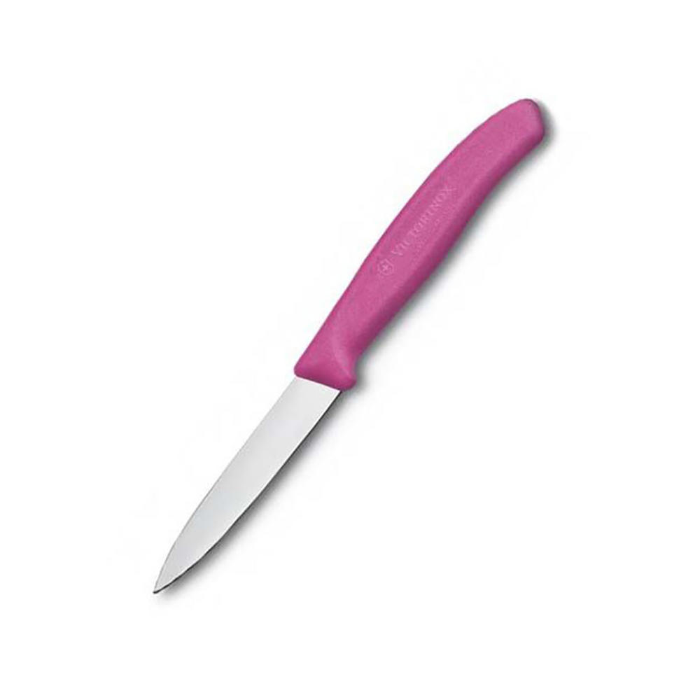 Victorinox Swiss Classic Paring Knife - Silver/Pink