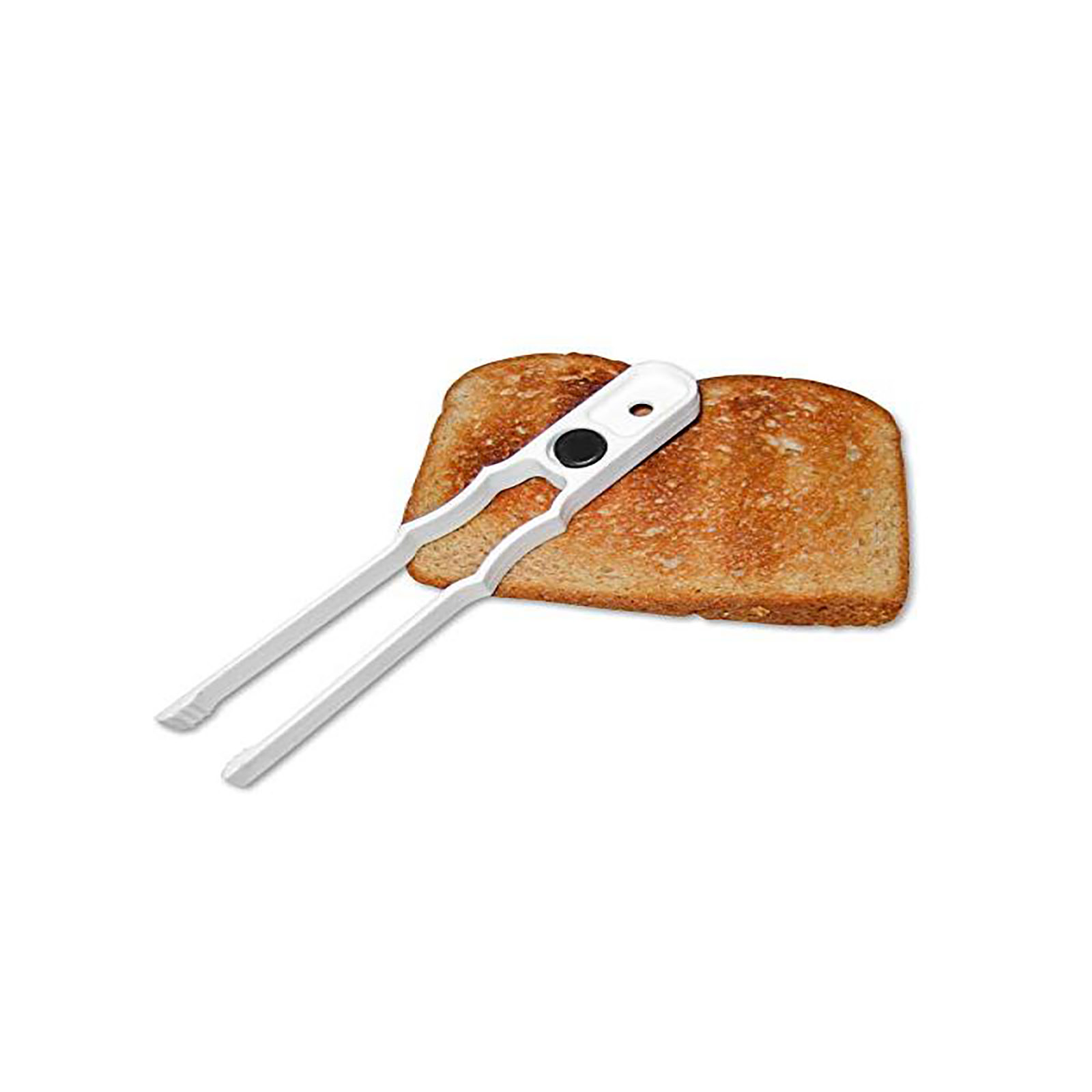 Gadjit DishwasherSafe Toaster Tong White