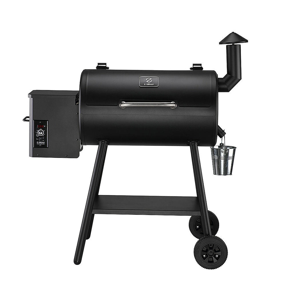 Z Grills  Wood Pellet Grill BBQ Smoker Digital Control Black ZPG-550B2