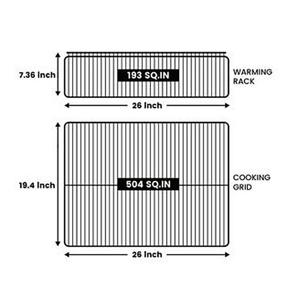 Z Grills Wood Pellet Grill BBQ Smoker Digital Control with Cover Brown