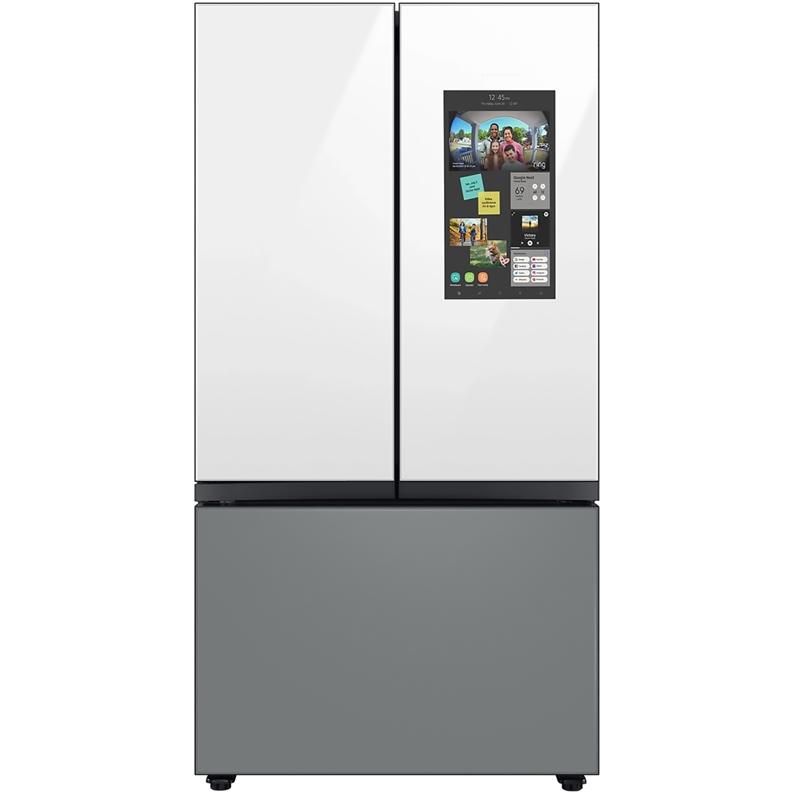 Samsung RF30BB69006MAA  Bespoke 3-Door French Door Refrigerator (30 cu. ft.)