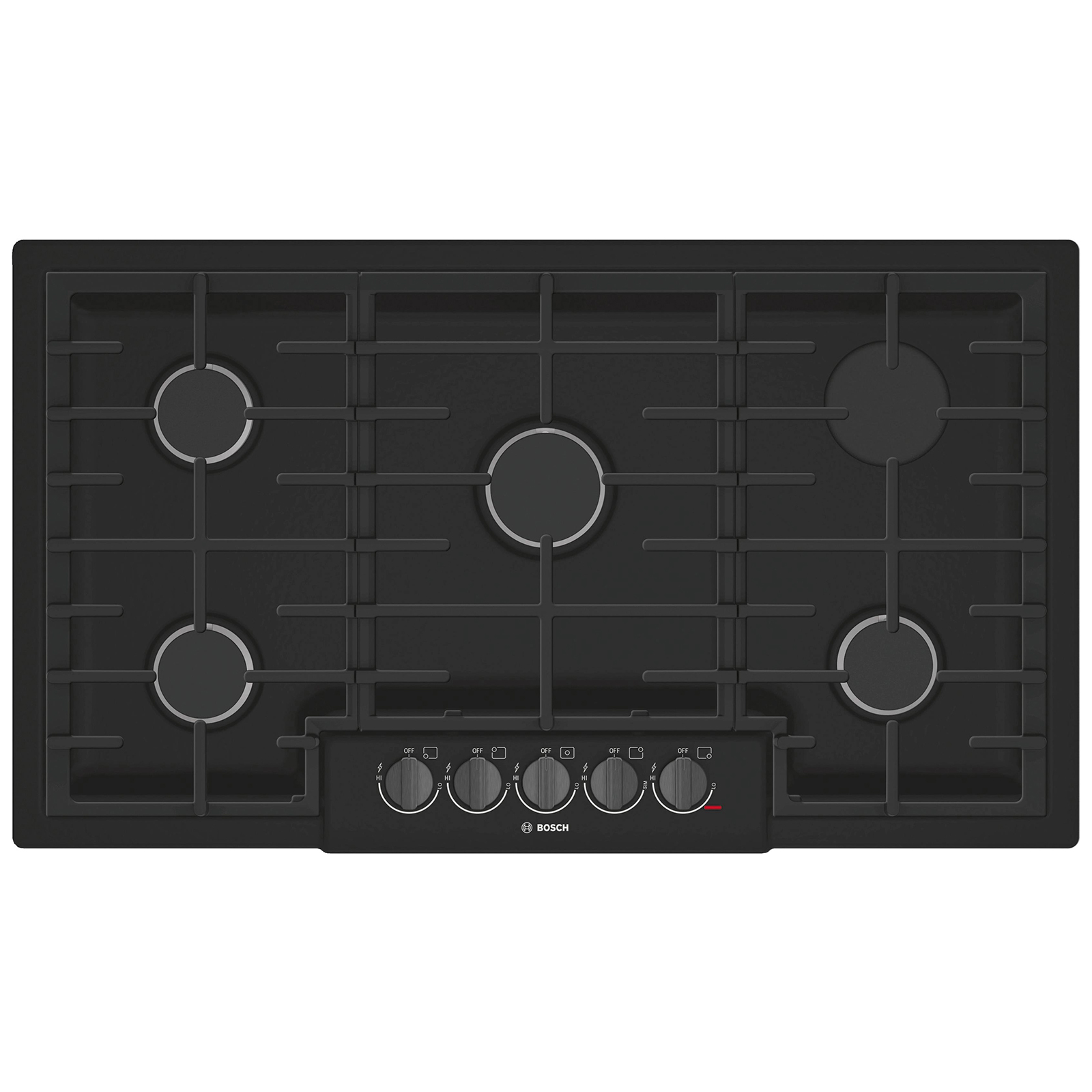 Bosch NGM8646UC  36 Inch Gas Cooktop with 5 Sealed Burners