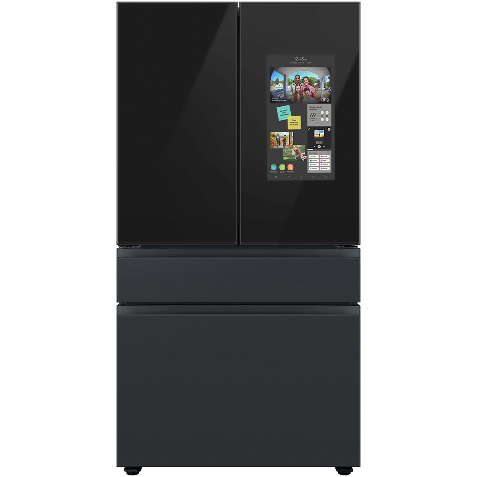 Samsung RF29BB89008MAA Bespoke 29cu.ft. 4-Door French Refrigerator with Family Hub