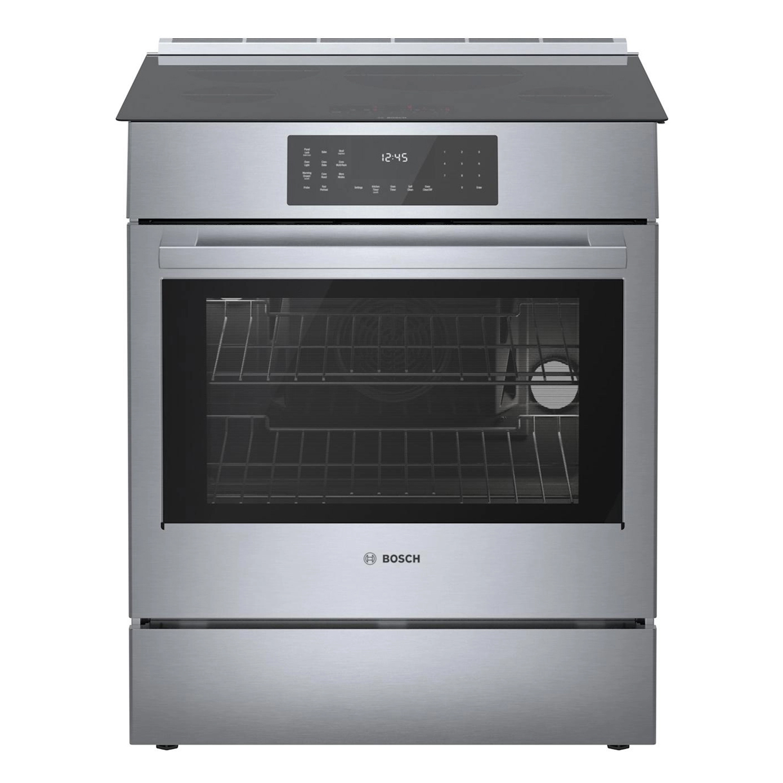 Bosch HII8057U 30" Slide-in Electric Induction Range – Stainless Steel