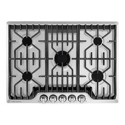 Frigidaire FPGC3077RS Gas Cooktop with 5 Sealed Burners and Removable Griddle