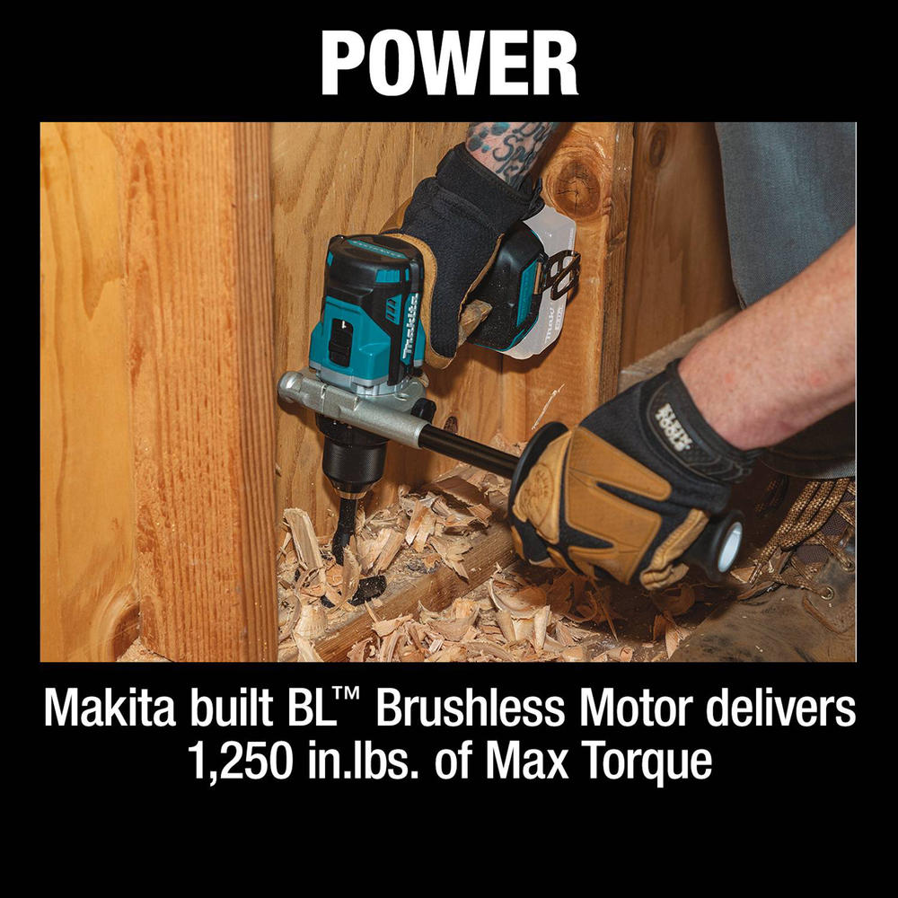 Makita 18V LXT Li-ion Brushless Cordless 1/2" Hammer Driver-Drill