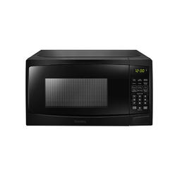 Danby 1.1 Cu Ft. Countertop Microwave Black 1000 Watts, Push Buttons, 6 Auto Cook Options, Auto Defrost, Express Cook