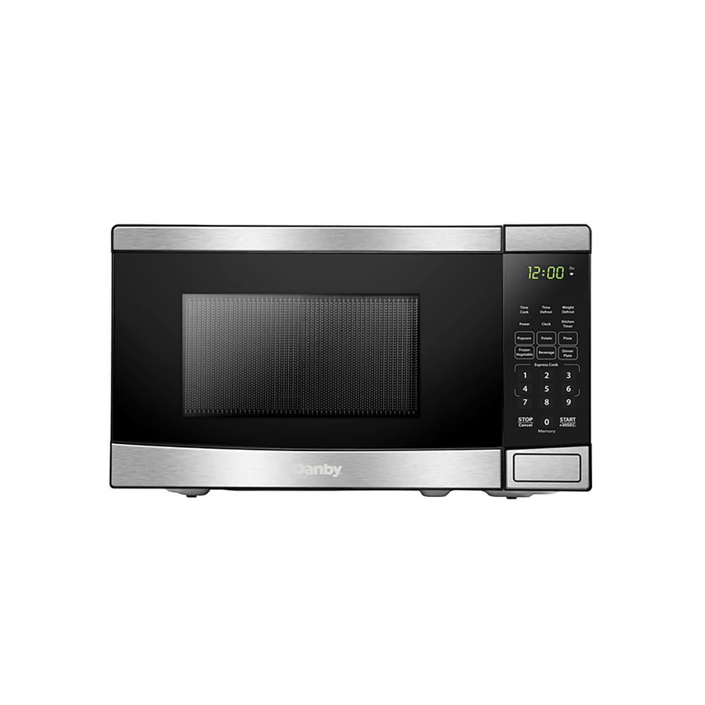 Danby DBMW0721BBS 0.7 cu ft Countertop Microwave in Stainless Steel