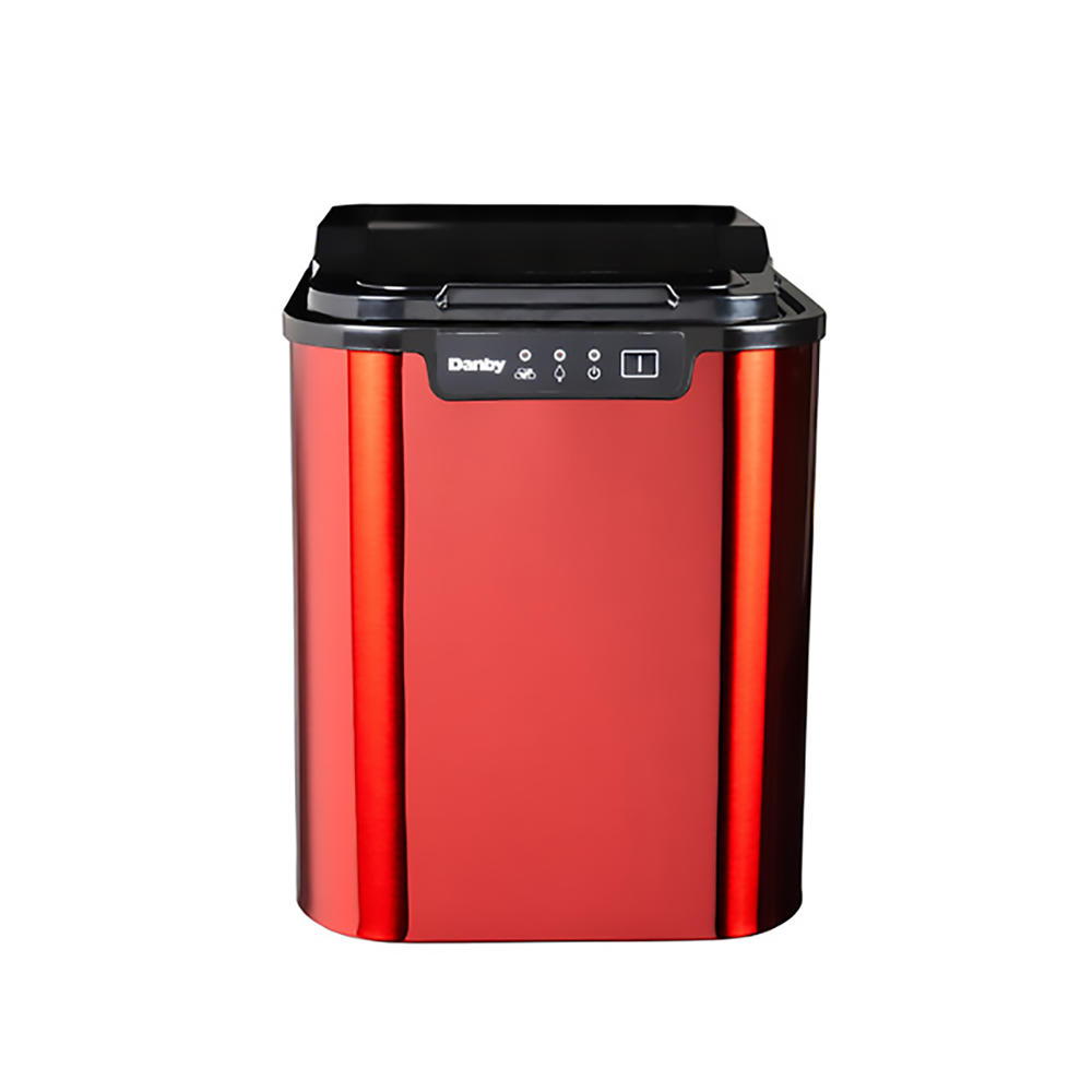 Danby DIM2500RDB  2 lbs. Countertop Ice Maker in Red
