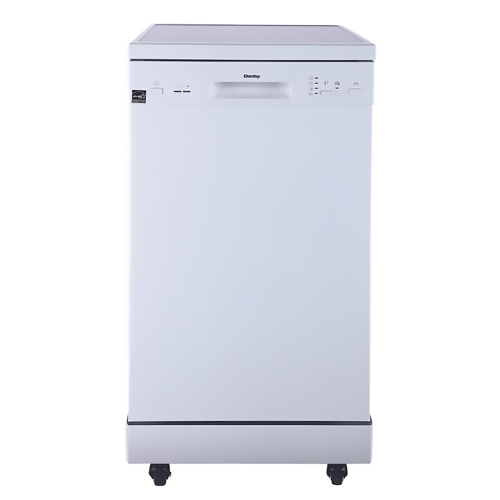 Danby DDW1805EWP  18 inch Wide Portable Dishwasher in White