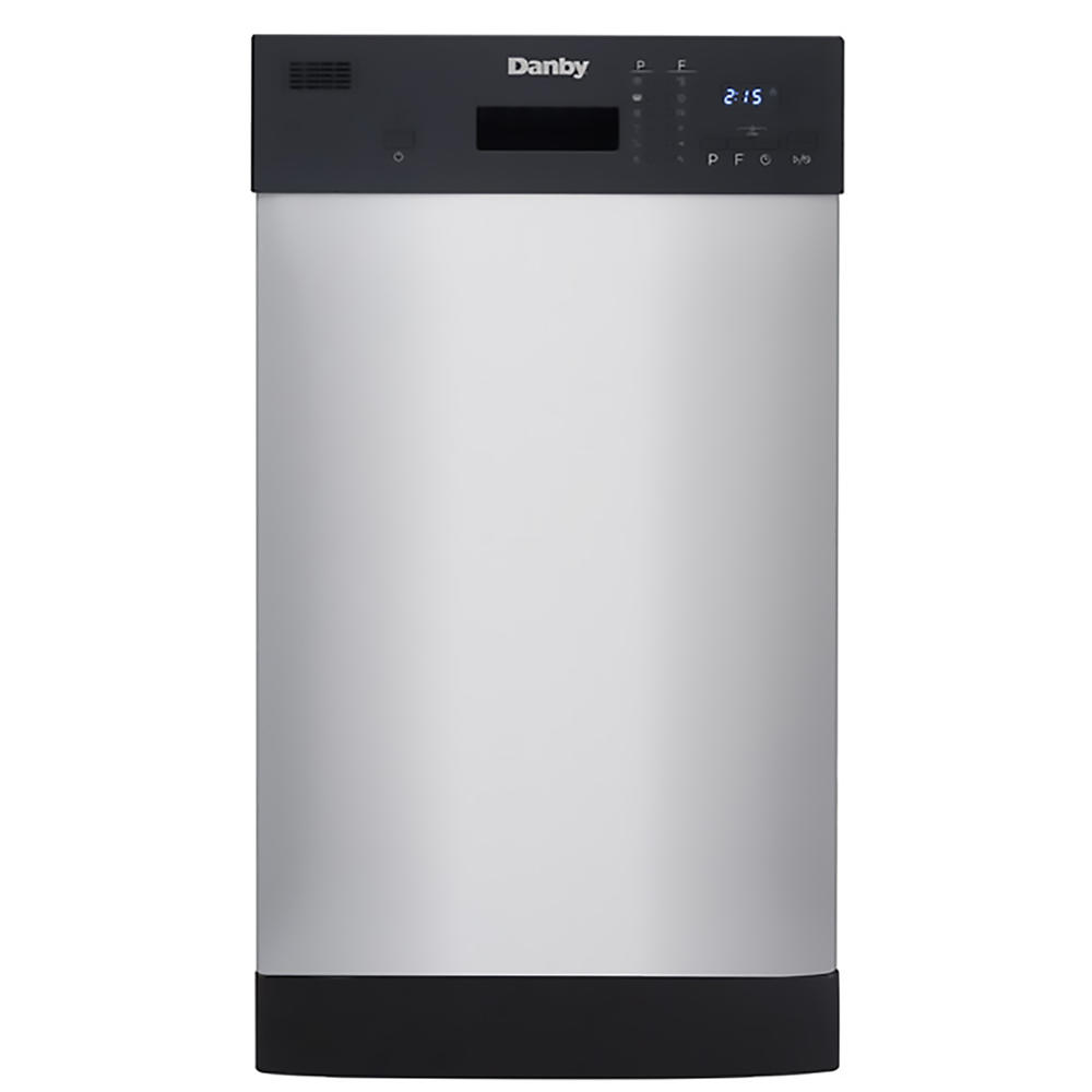 Danby DDW1804EBSS 18 Energy Star BuiltIn Dishwasher with 8 Place