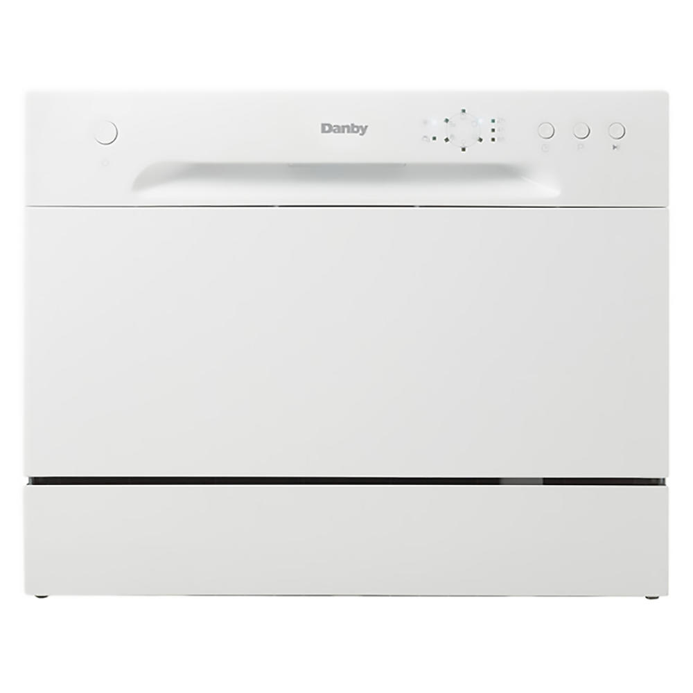 Danby DDW621WDB  6 Place Setting Countertop Dishwasher in White