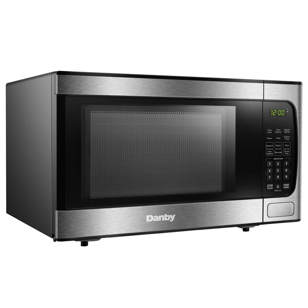 Danby DBMW0924BBS  0.9 cu. ft. Countertop Microwave in Stainless Steel