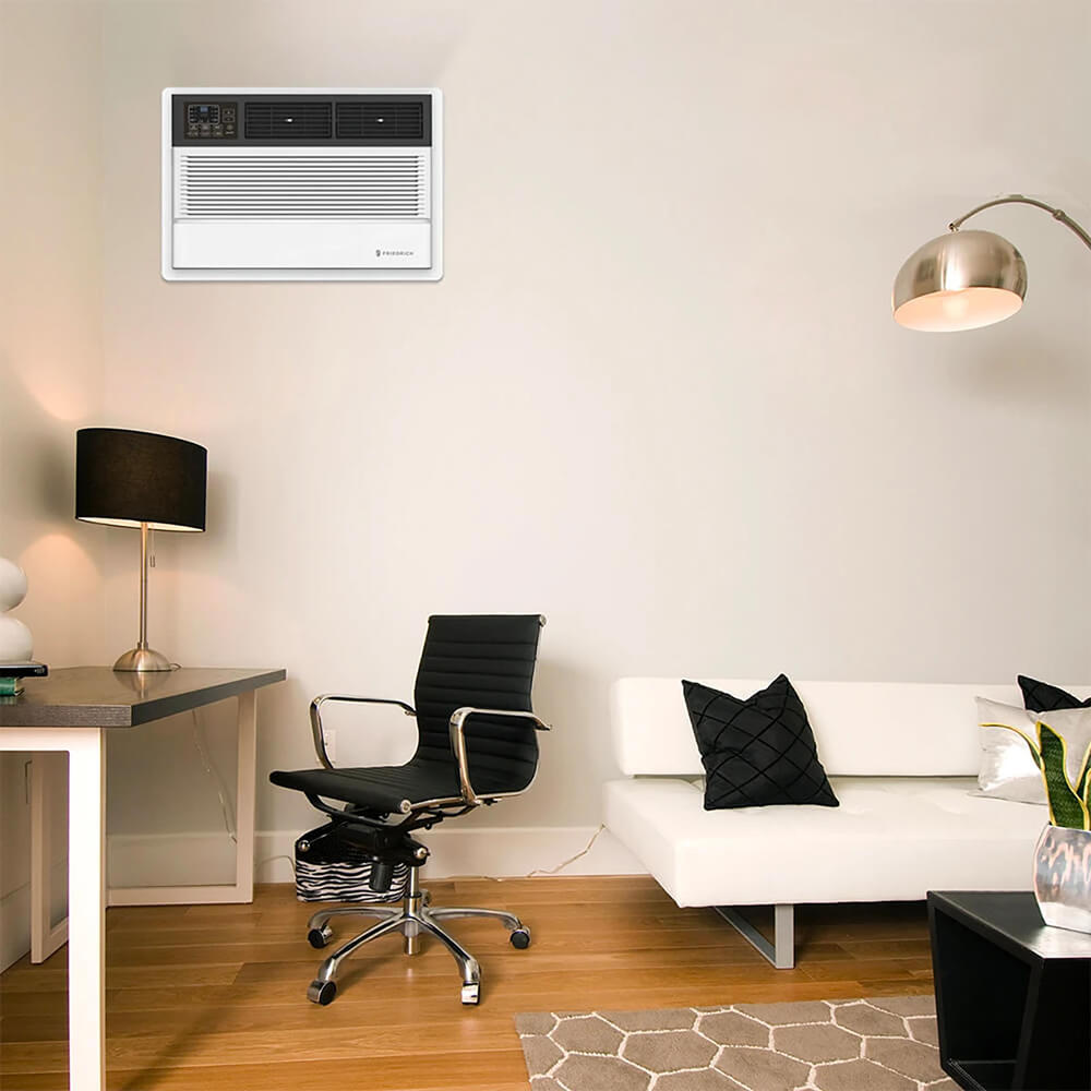 Friedrich UCT10A10A  Smart Thru-the-Wall Air Conditioner-10000 Cooling BTU-Quietmaster Technology Energy Star-4 Fan Speed in Whi