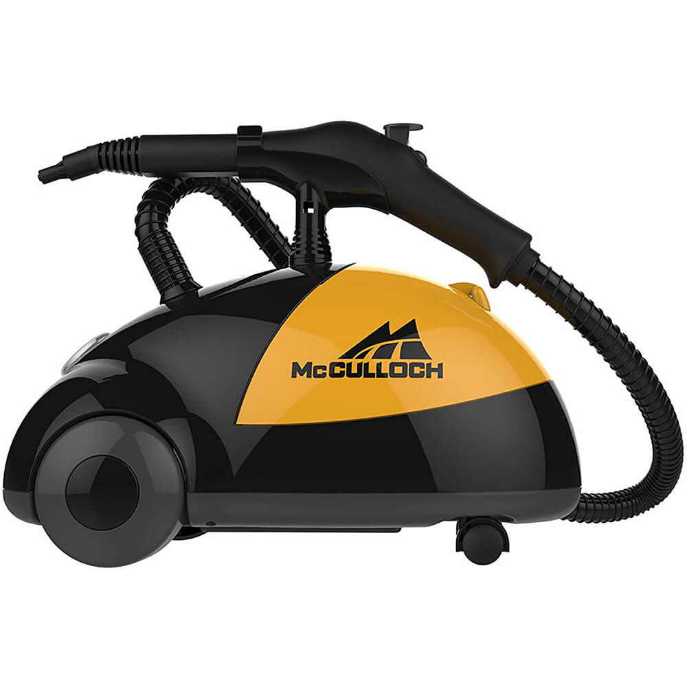 McCulloch MC1275 HeavyDuty Canister Steam Cleaner with 18 Accessories